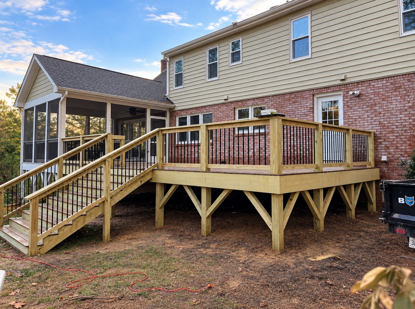 Custom deck build